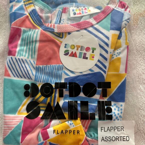 Brand New Dot Dot Smile Whimsical Flapper 4 - 2T - Picture 4 of 7